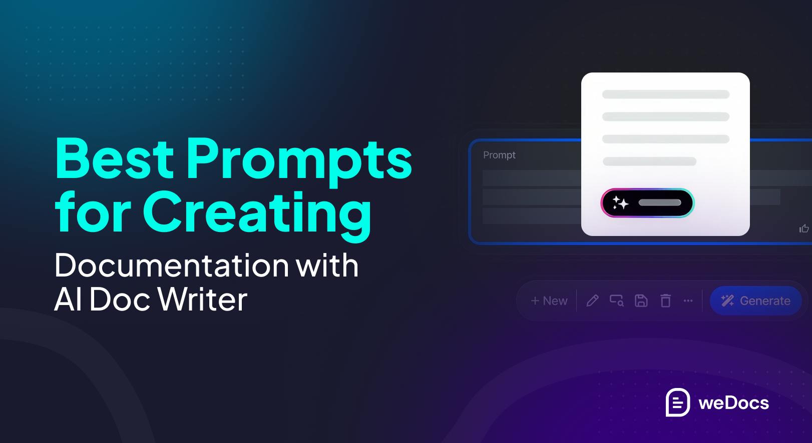 Best Prompts for Creating Documentation with AI Doc Writer